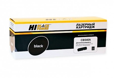 Картридж Hi-Black (HB-CB540A) для HP CLJ CM1300/CM1312/CP1210/CP1215, Bk, 2,2K Картридж Hi-Black (HB-CB540A) для HP CLJ CM1300/CM1312/CP1210/CP1215, Bk, 2,2K