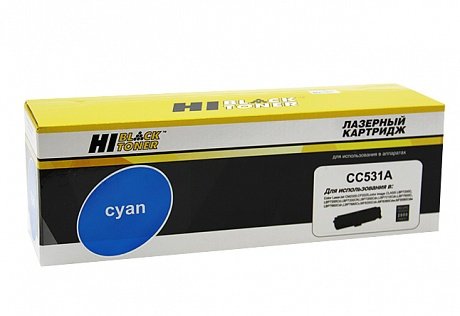 Картридж Hi-Black (HB-CC531A/№ 718) для HP CLJ CP2025/CM2320/Canon LBP7200, C, 2,8K Картридж Hi-Black (HB-CC531A/№ 718) для HP CLJ CP2025/CM2320/Canon LBP7200, C, 2,8K