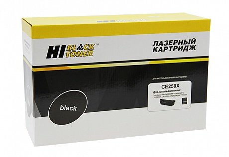 Картридж Hi-Black (HB-CE250X) для HP CLJ CP3525/CM3530, Восстановленный, Bk, 10,5K Картридж Hi-Black (HB-CE250X) для HP CLJ CP3525/CM3530, Восстановленный, Bk, 10,5K