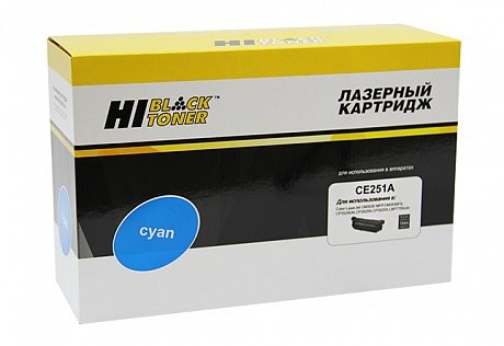 Картридж Hi-Black (HB-CE251A) для HP CLJ CP3525/CM3530, Восстановленный, C, 7K Картридж Hi-Black (HB-CE251A) для HP CLJ CP3525/CM3530, Восстановленный, C, 7K
