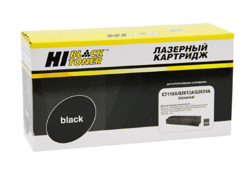 Картридж Hi-Black (HB-C7115A/Q2613A/Q2624A) для HP LJ 1200/1300/1150, Универсальный, 2,5K Картридж Hi-Black (HB-C7115A/Q2613A/Q2624A) для HP LJ 1200/1300/1150, Универсальный, 2,5K